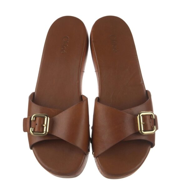 Chloé 2025 Jeanette Mule Clogs Current Resort Collection size 38 EUC - Picture 3 of 8